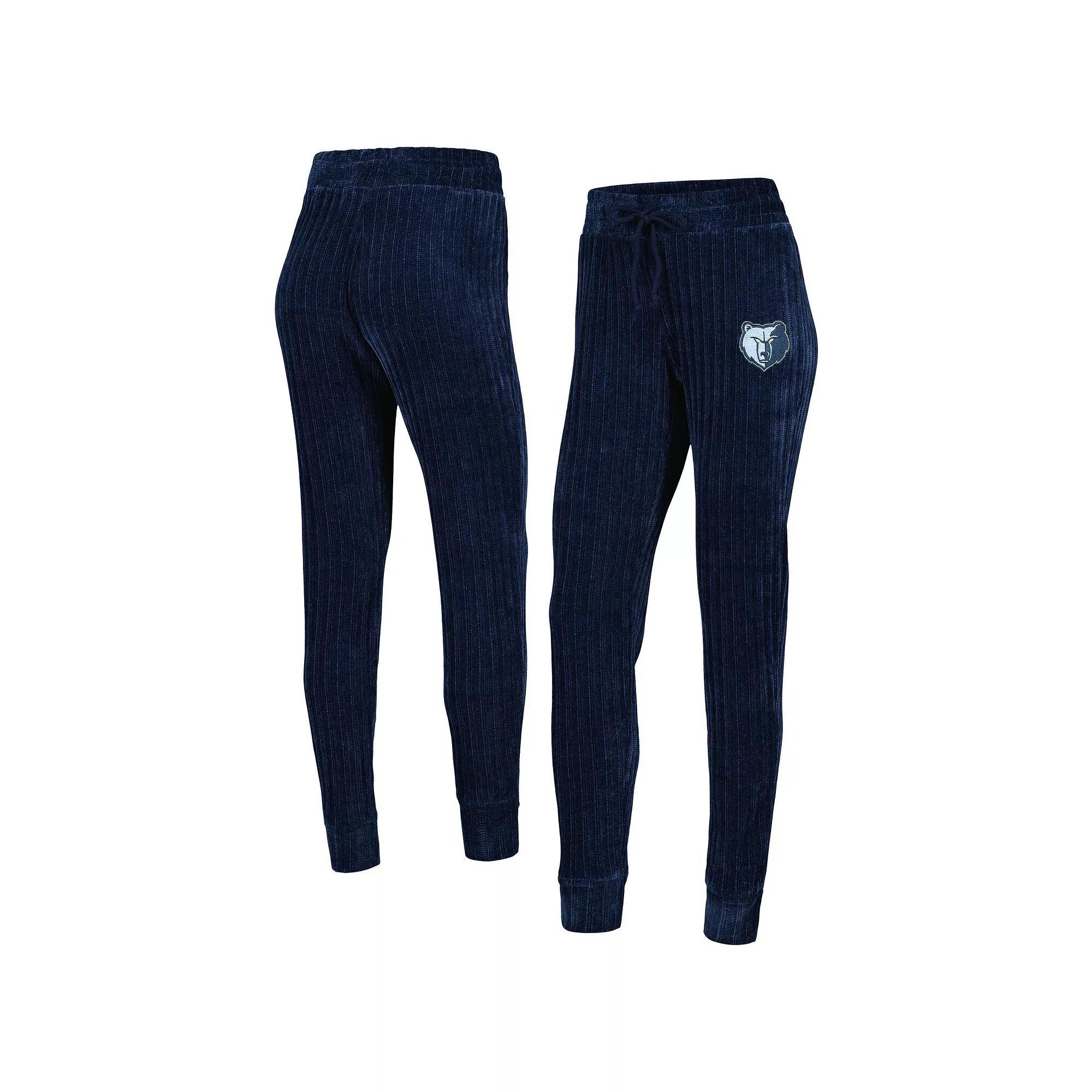Women's College Concepts Navy Memphis Grizzlies Linger Pants, Size: Medium, Grz Blue Product Image