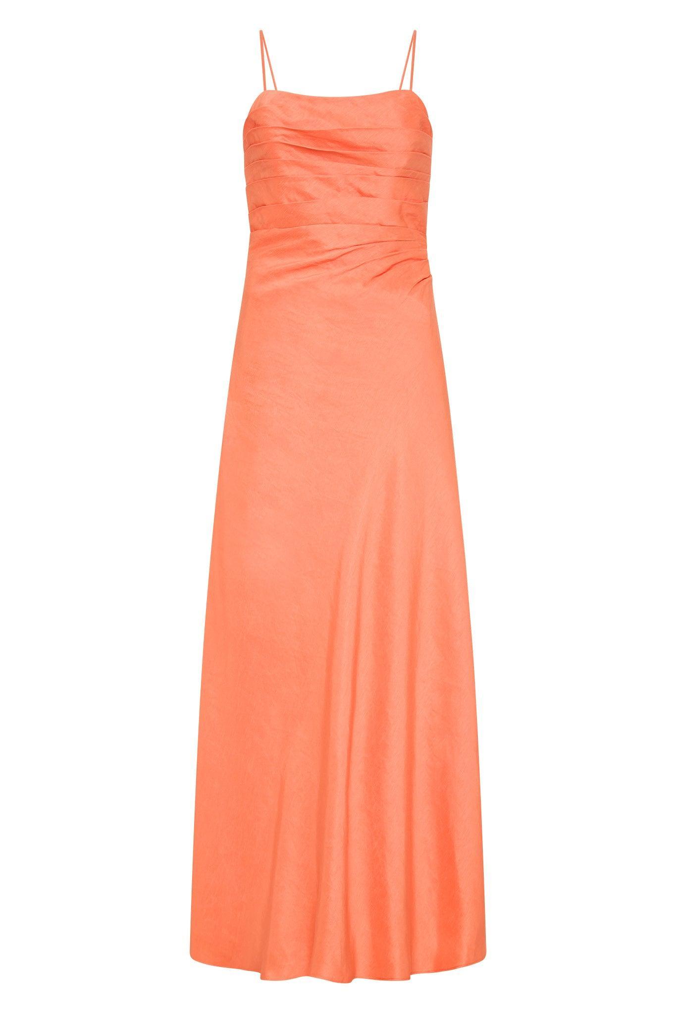 Clarice Draped Maxi Dress Product Image