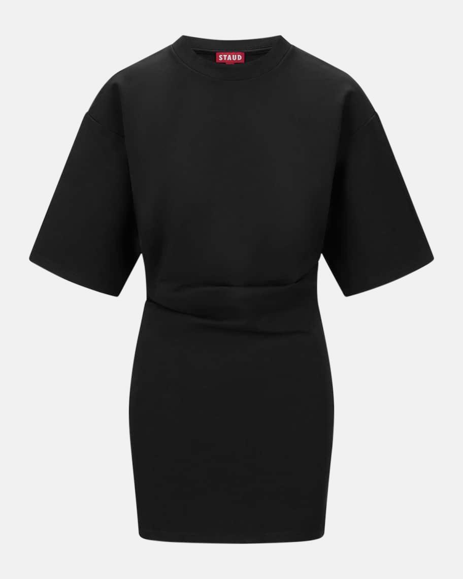 HUGO BOSS Logo-print Crew-neck T-shirt In Black Product Image