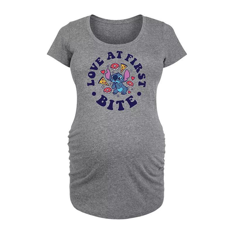 Disneys The Muppets Maternity Bear With Me Graphic Tee, Womens Grey Gray Product Image