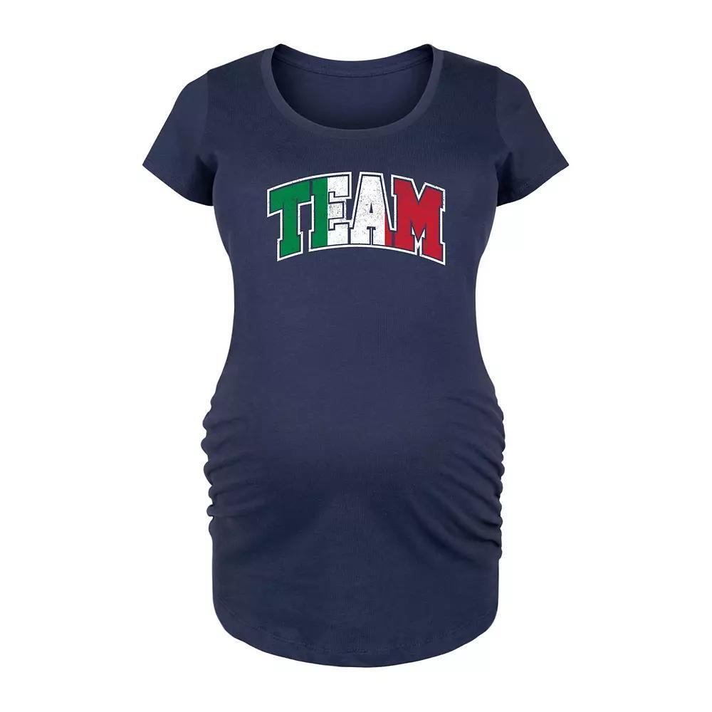 Maternity Team Italy Graphic Tee, Womens Product Image