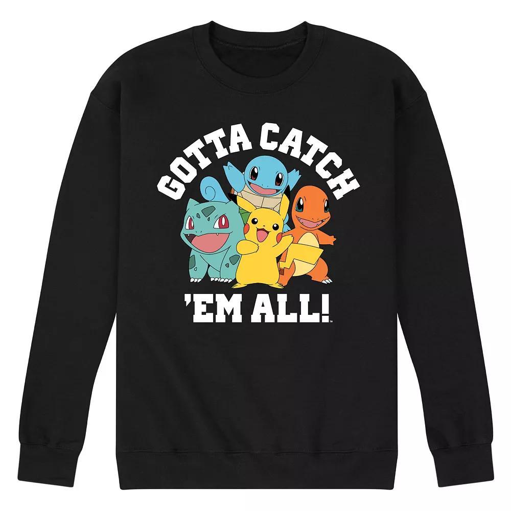 Mens Pokemon Catch Em All Sweatshirt Product Image