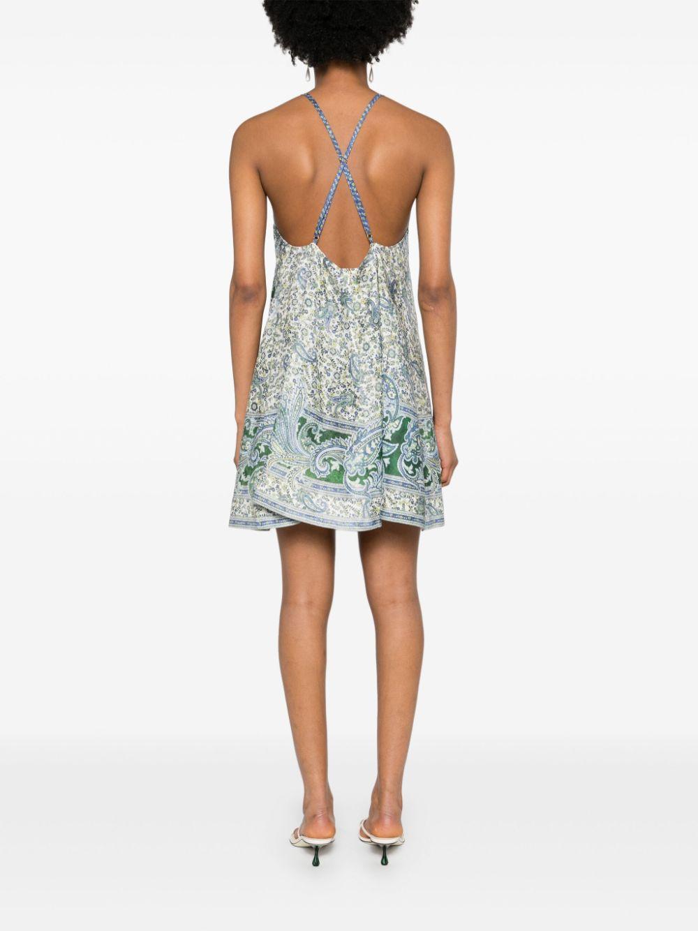 Ottie Swing linen minidress Product Image