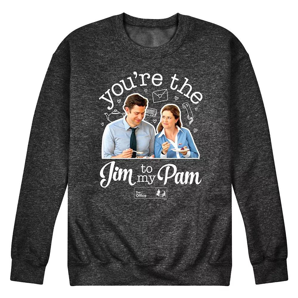 Mens The Office Jim To My Pam Sweatshirt Product Image