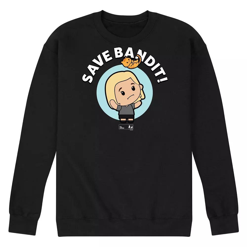 Mens The Office Save Bandit Fleece Sweatshirt Product Image