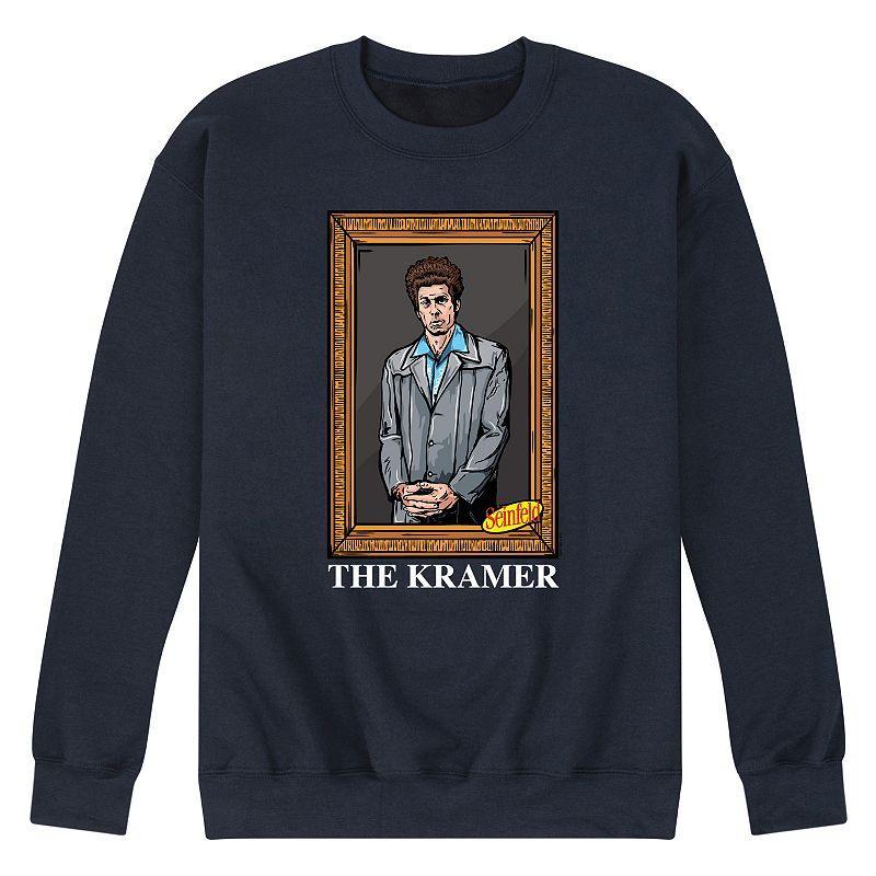 Mens School Of Rock Dewey Finn Pose Fleece Sweatshirt Blue Product Image