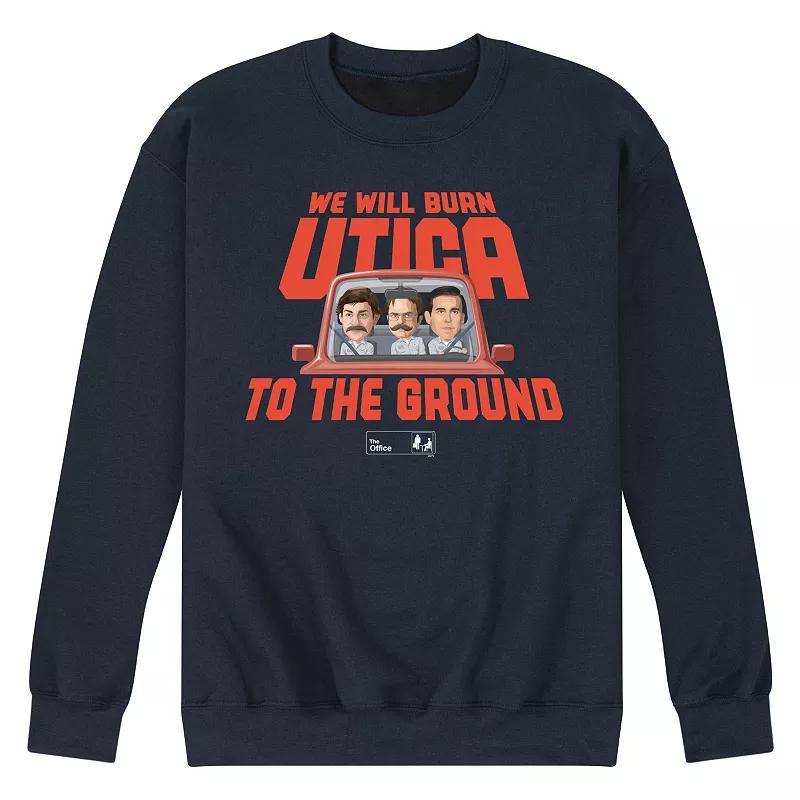 Men's Mean Girls Christmas Is So Fetch Fleece Sweatshirt, Size: Large, Black Product Image