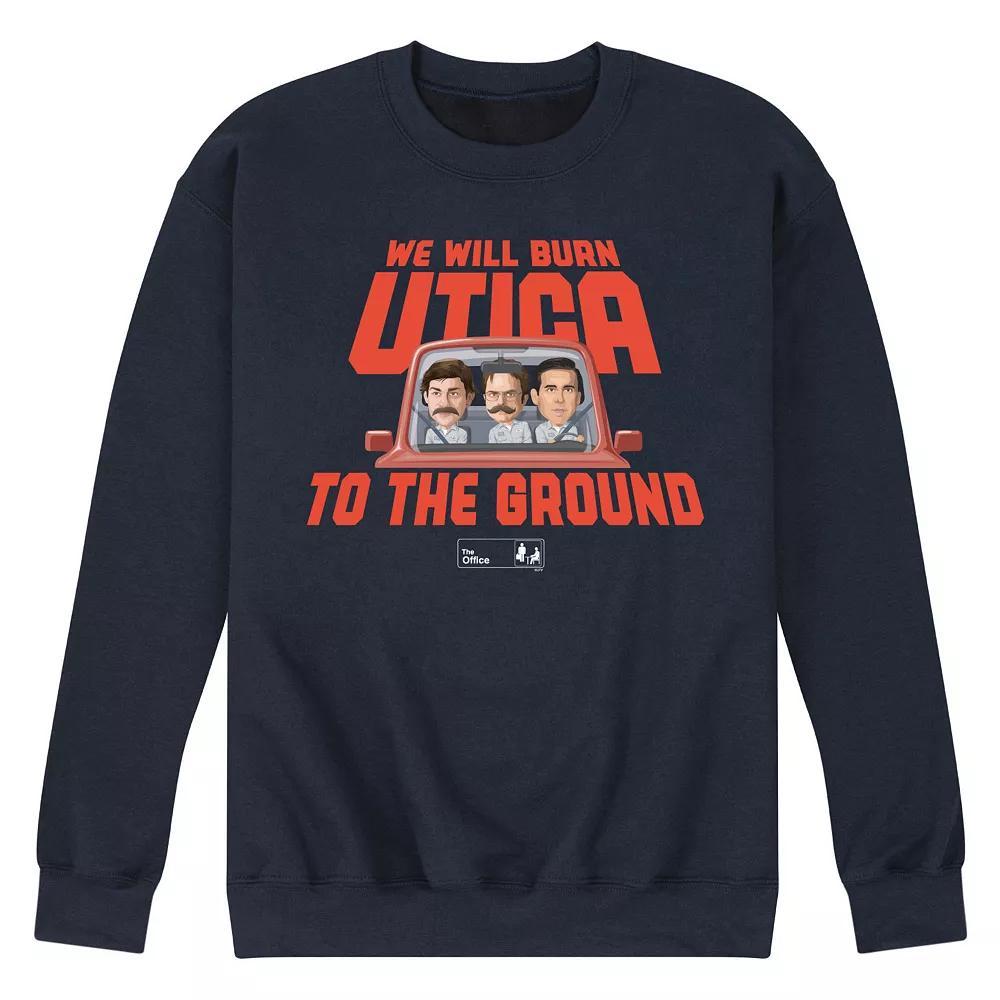 Men's Mean Girls Christmas Is So Fetch Fleece Sweatshirt, Size: Large, Black Product Image