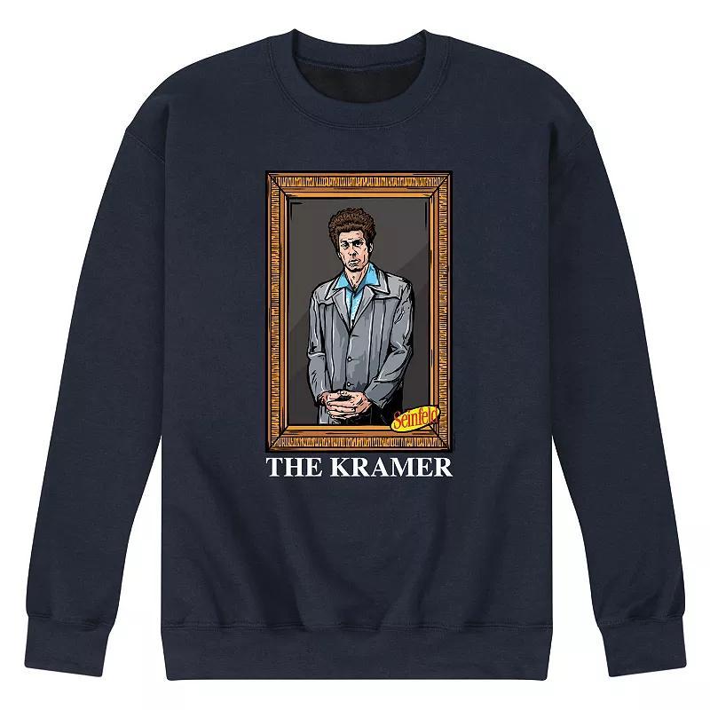 Mens School Of Rock Dewey Finn Pose Fleece Sweatshirt Blue Product Image