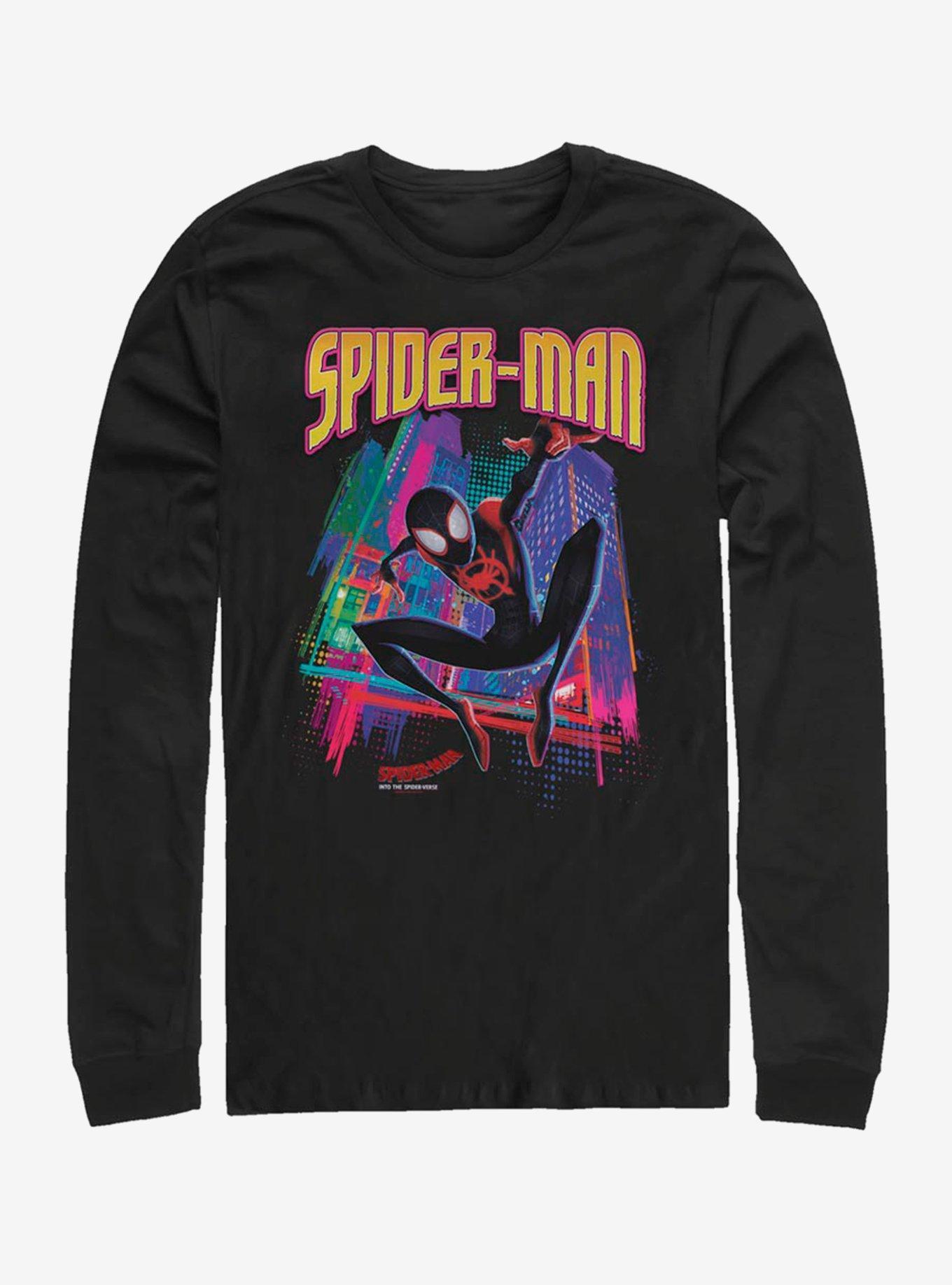 Marvel Spider-Man Tower Hero Long-Sleeve T-Shirt Product Image