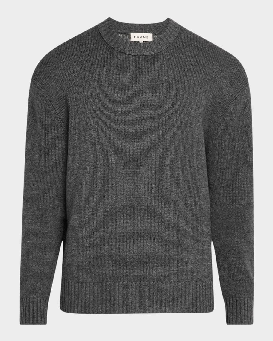 Mens Wool-Cashmere Crew Sweater Product Image