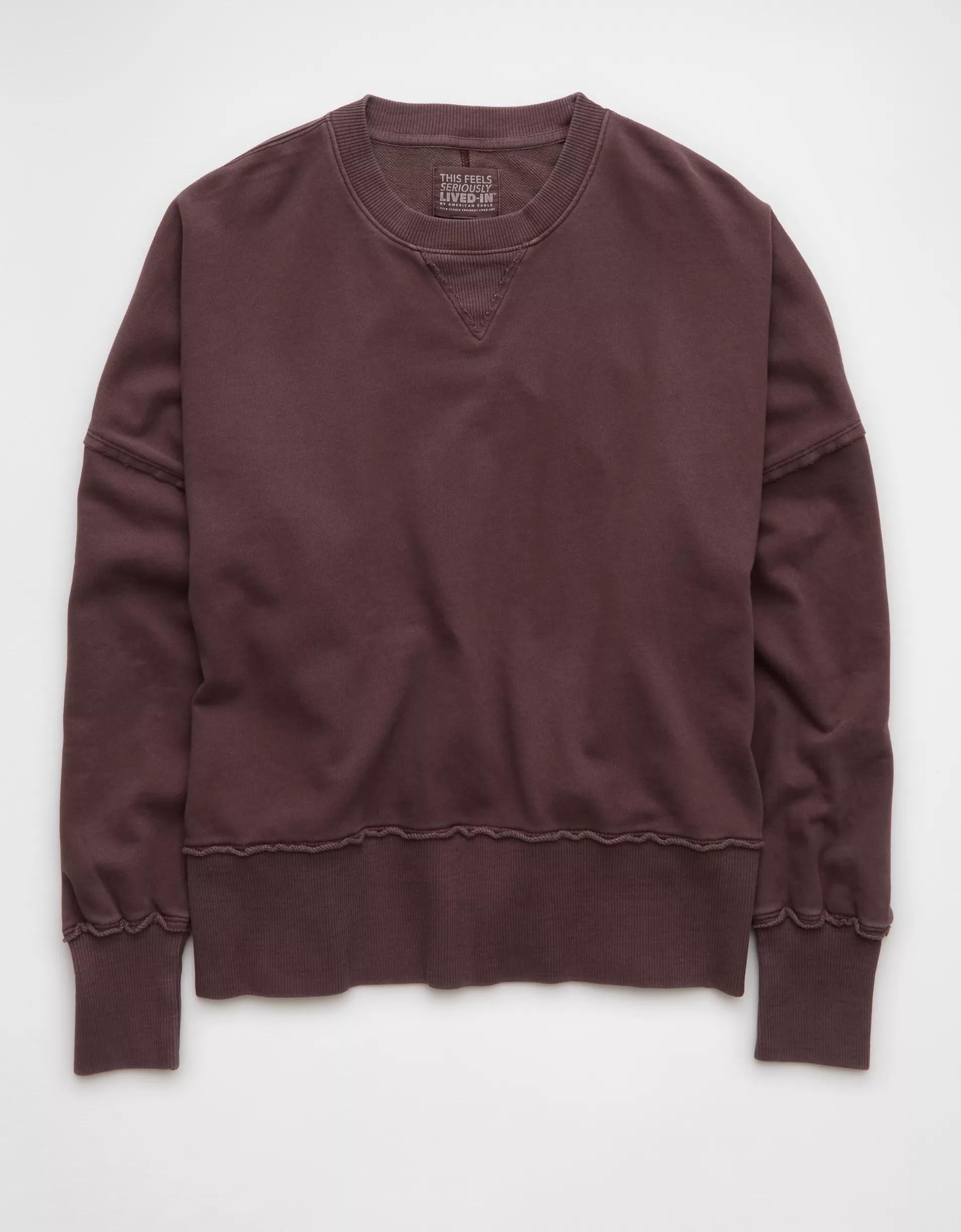 AE Big Hug Crew Neck Sweatshirt Product Image