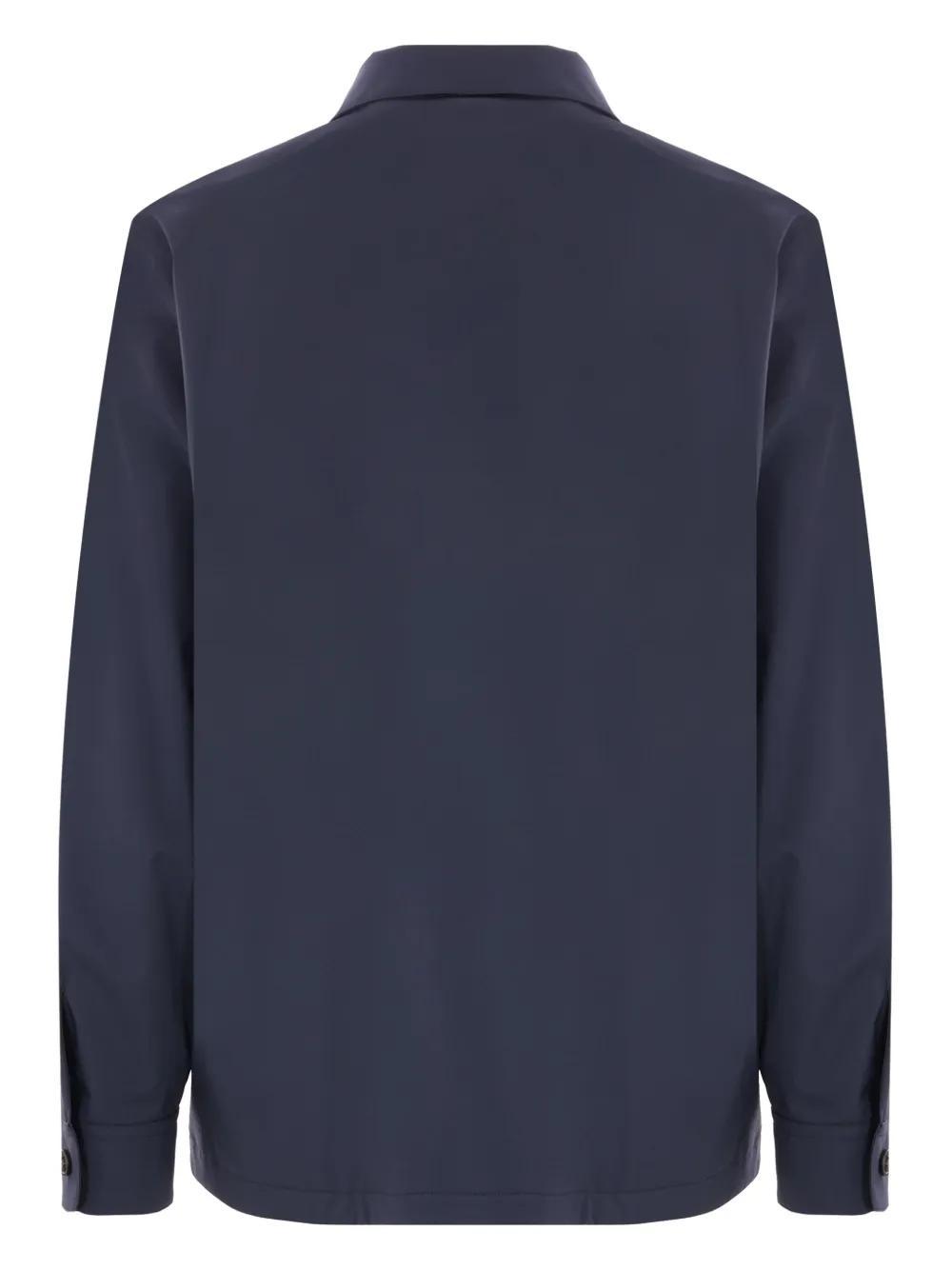 LORO PIANA Buttoned Shirt In Blue Product Image