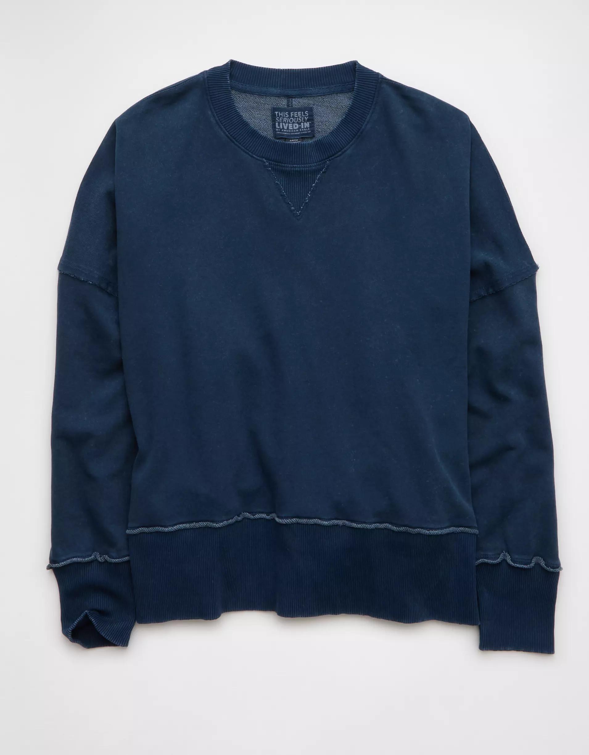 AE Big Hug Crew Neck Sweatshirt Product Image