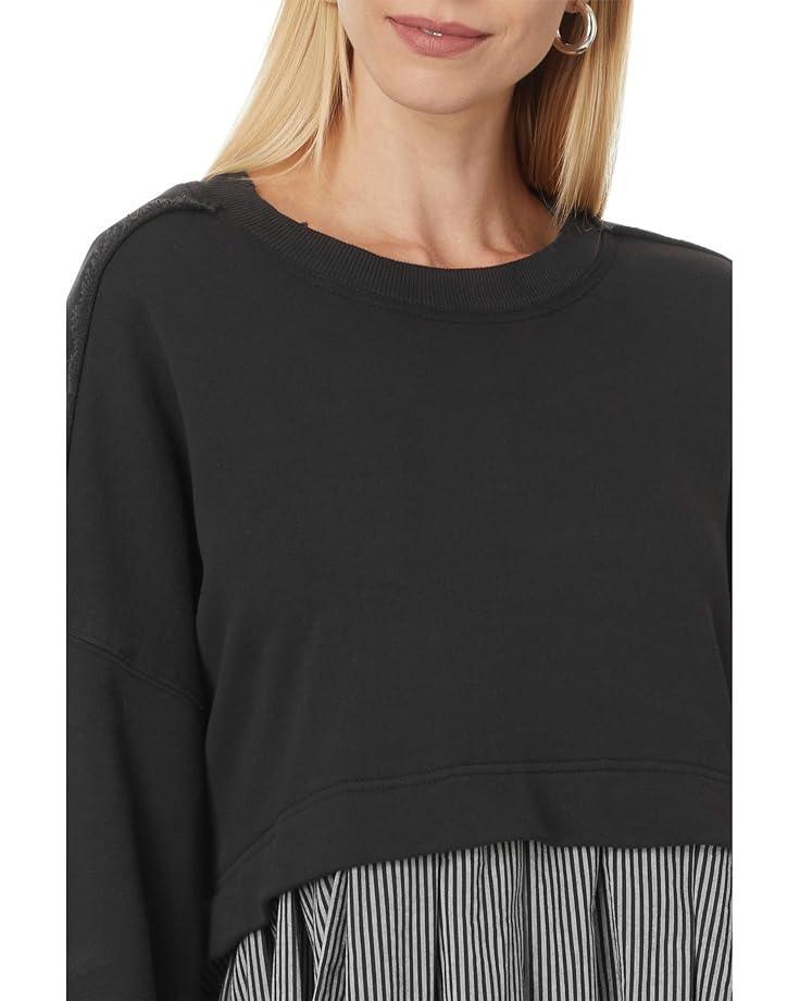 Women's Free People Eleanor Striped Sweatshirt Product Image