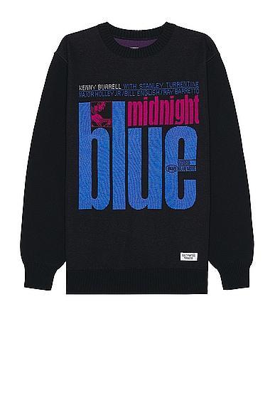 Blue Note Jacquard Sweater Product Image