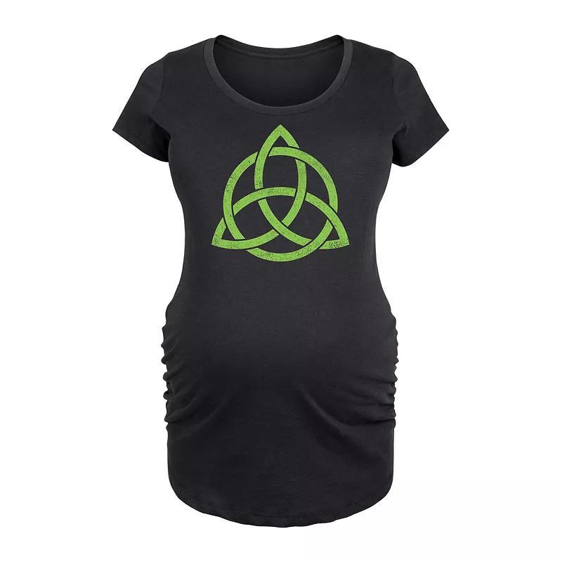 Maternity Celtic Knot Graphic Tee, Womens Product Image