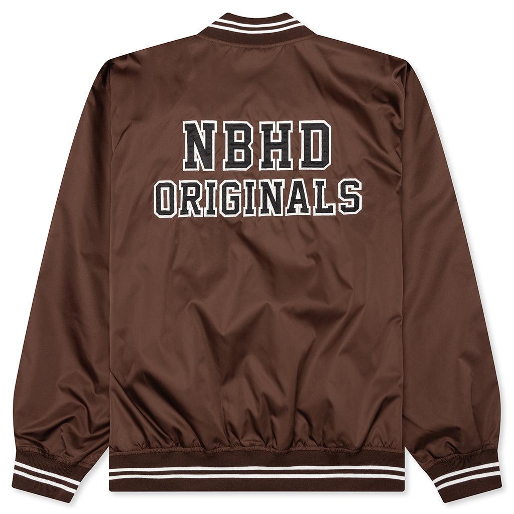 Baseball Jacket - Brown Male Product Image