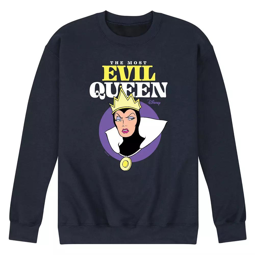 Disney Villains Mens Most Evil Queen Fleece Graphic Tee Product Image
