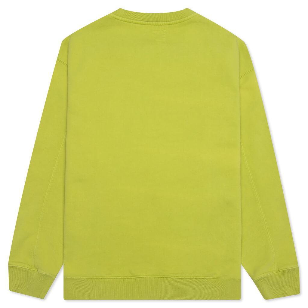 Relaxed Cat Crewneck - Olive Male Product Image