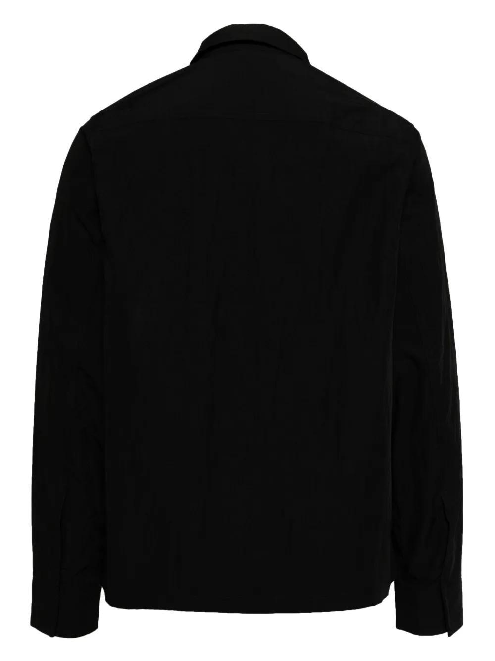 logo-embroidered zip-up windbreaker Product Image