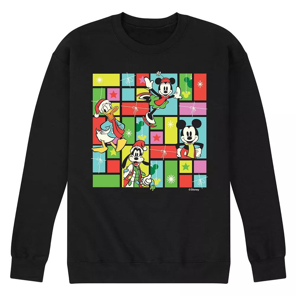 Disneys Mens Christmas Grid Fleece Product Image