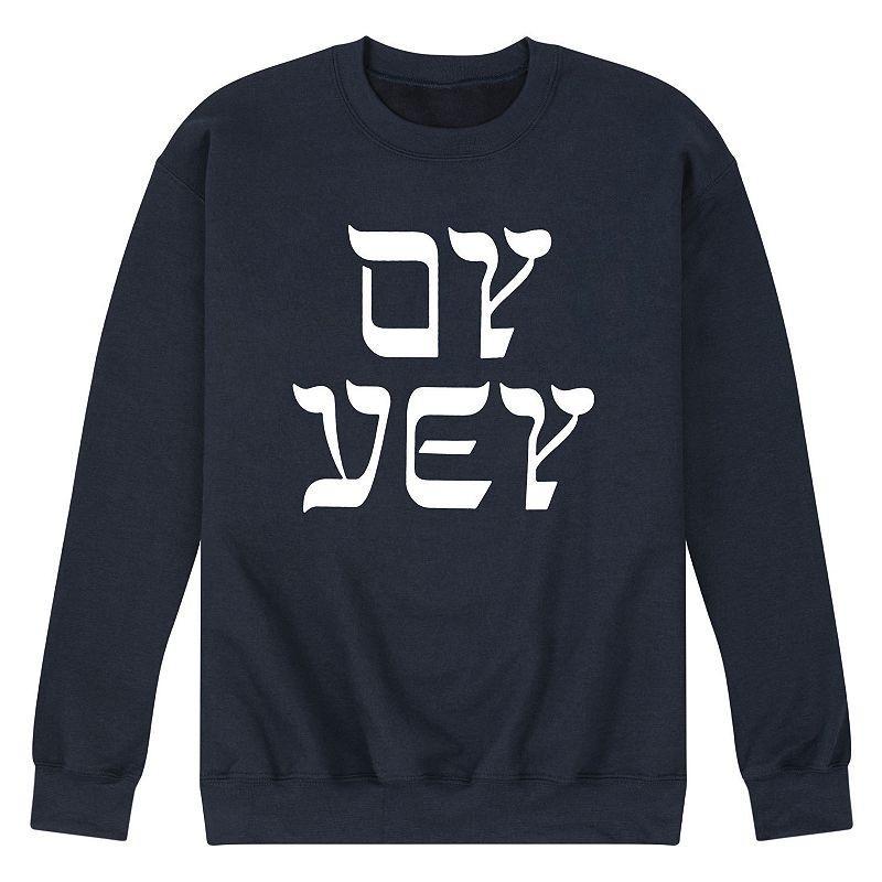 Mens Oy Vey Sweatshirt Blue Product Image