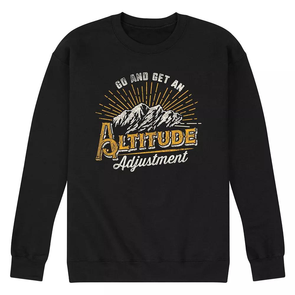 Mens Altitude Adjustment Graphic Fleece Product Image