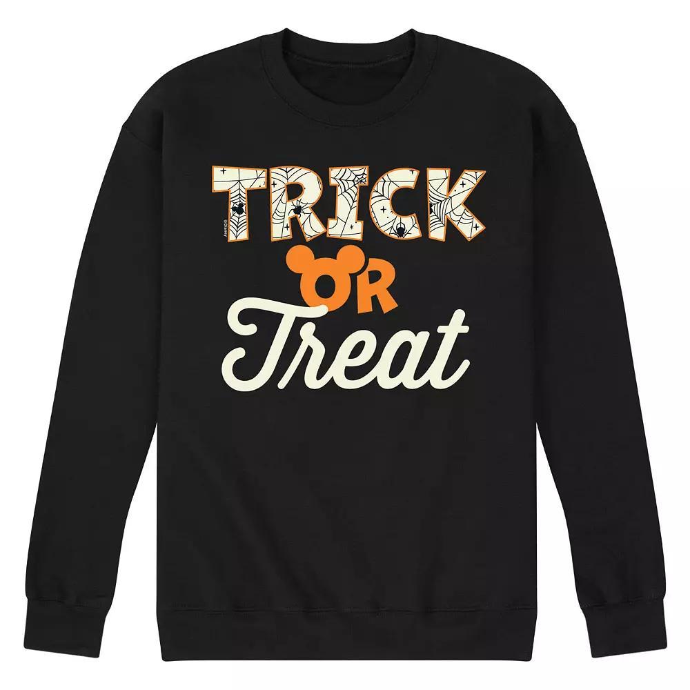 Disneys Mickey Mouse Mens Trick Or Treat Fleece Sweatshirt Product Image