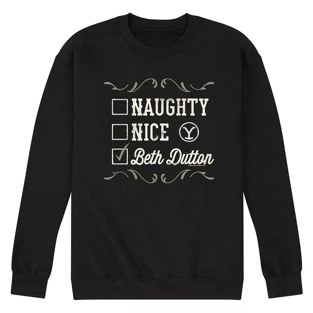 Disneys Minnie Mouse Mens USA Fleece Sweatshirt Product Image