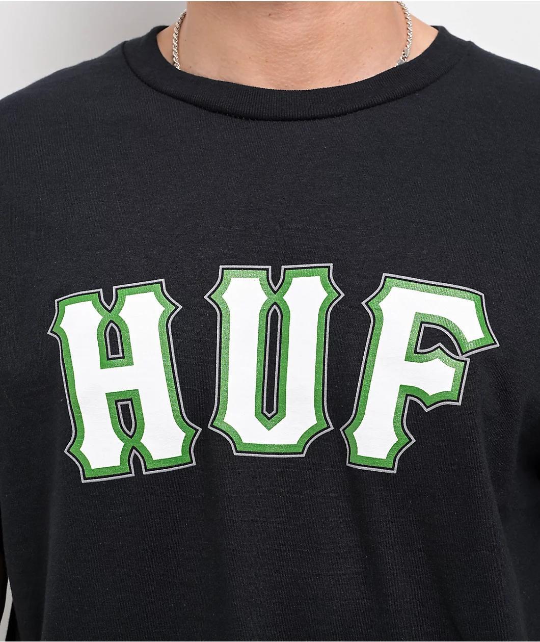 HUF Giant Black T-Shirt Product Image