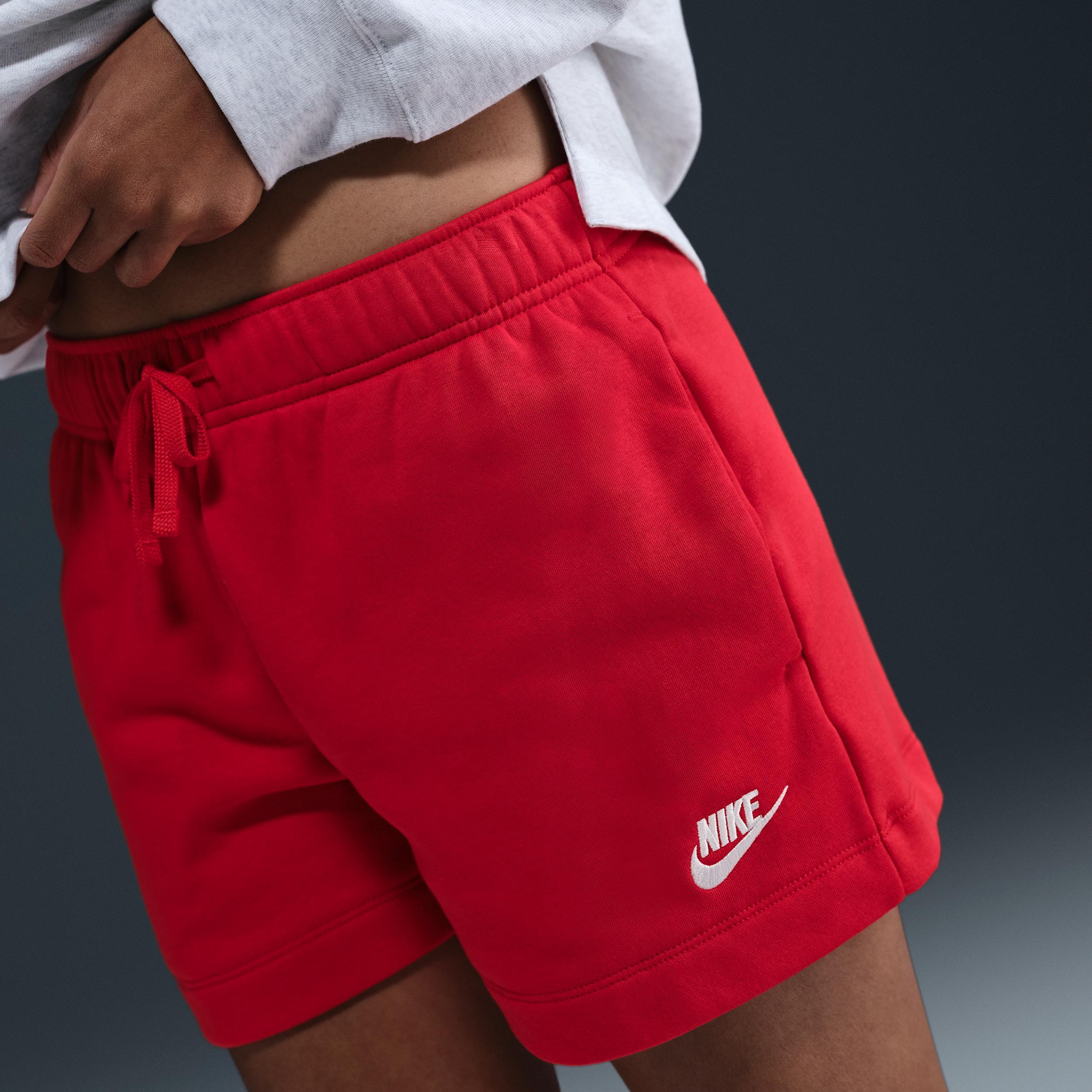 Women's Nike Sportswear Club Fleece Mid-Rise Shorts Product Image