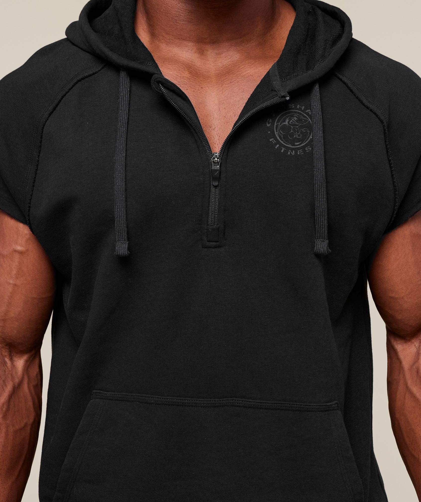 Legacy 1/4 Zip Cap Sleeve Hoodie Product Image