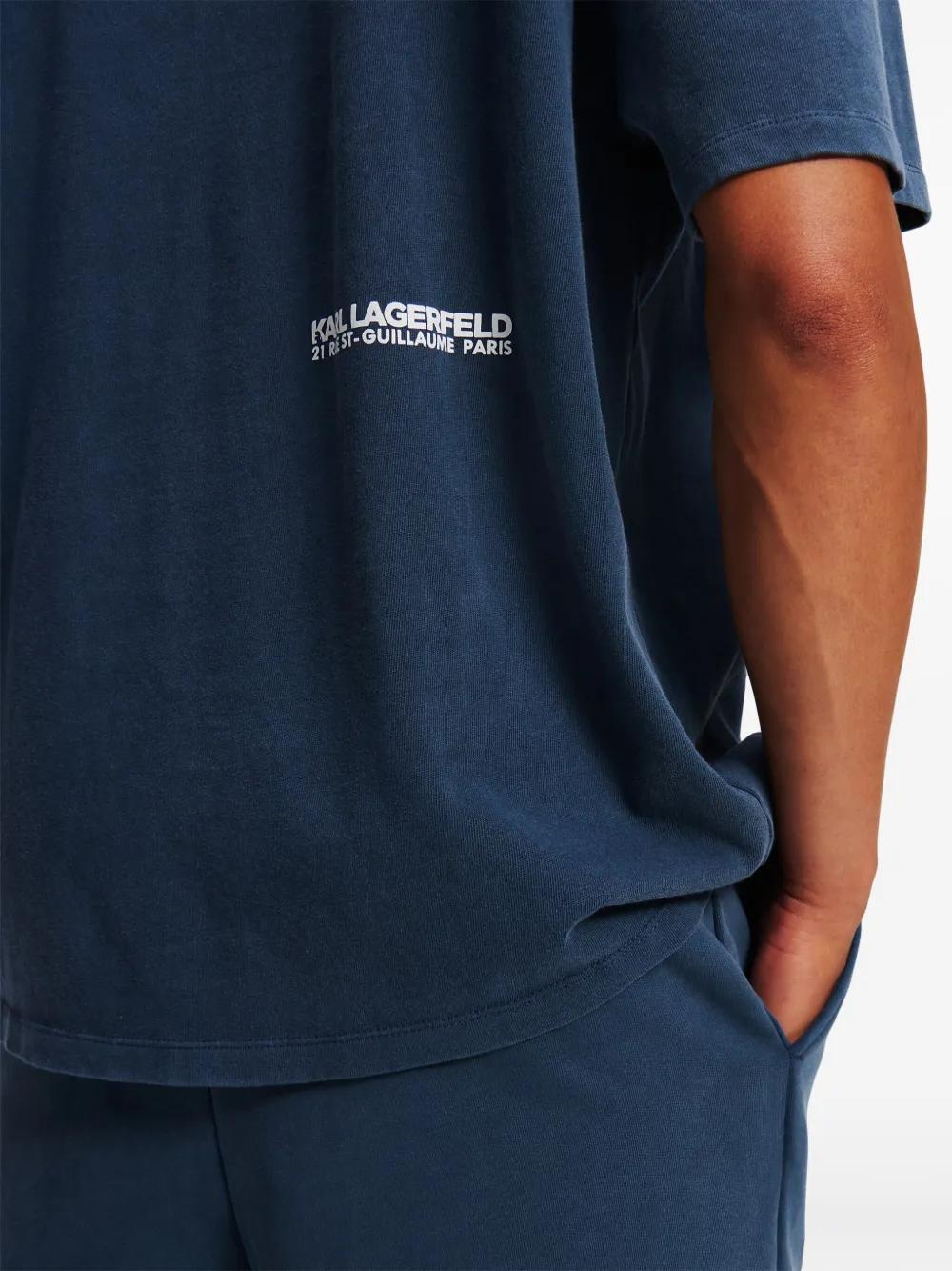 Emory Heathered Spencer Cotton T-Shirt Product Image