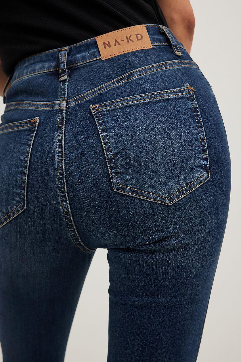 Skinny High Waist Stretch Jeans Product Image