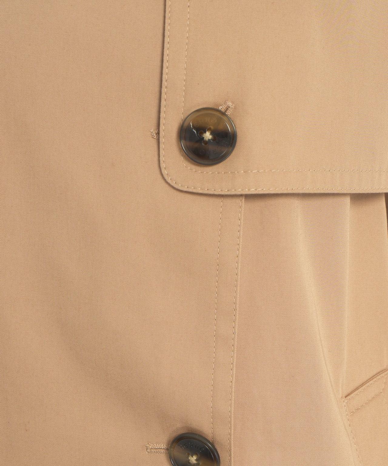 Waterproof short trench coat Product Image