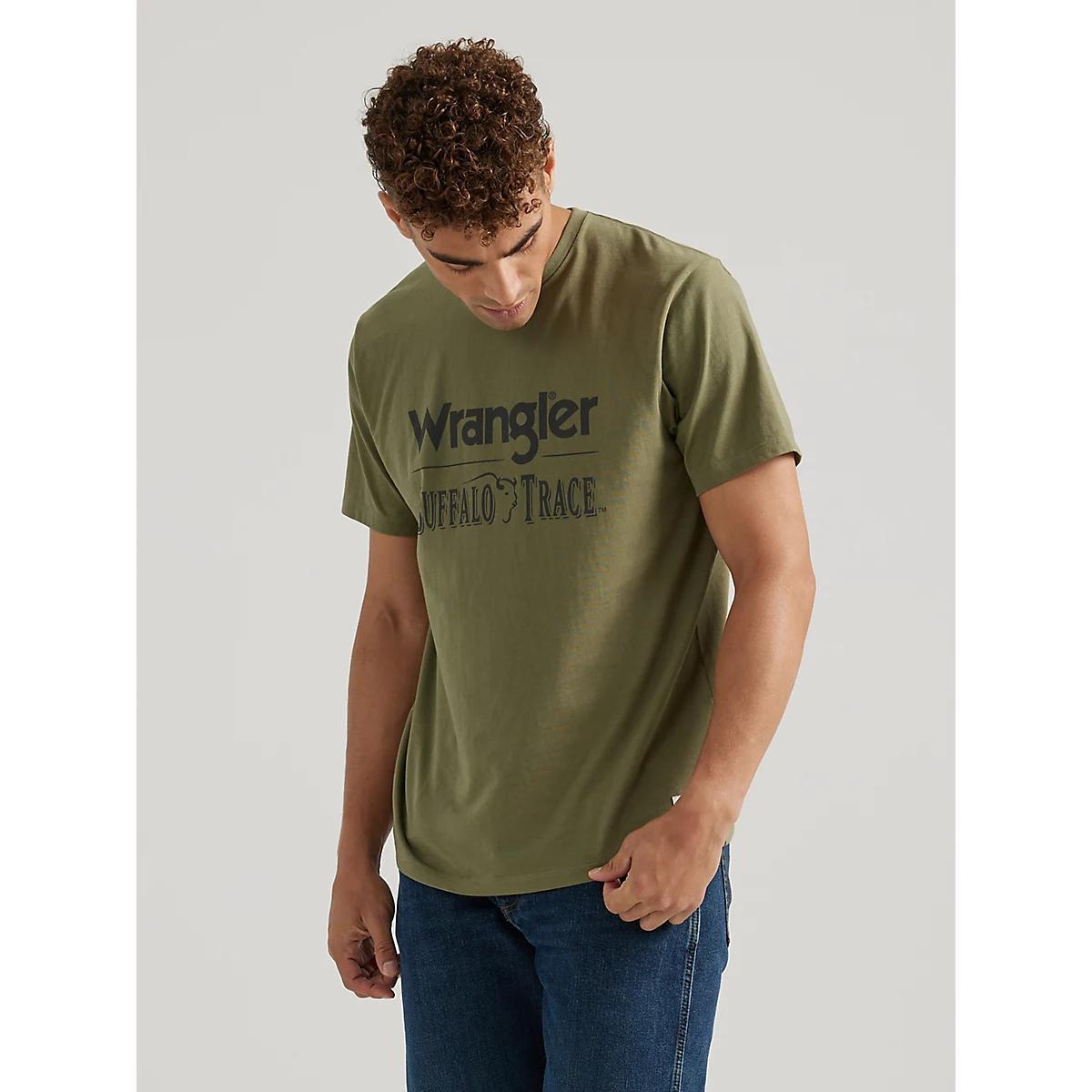 Wrangler x Buffalo Trace™ Men's Logo T-Shirt | Men's SHIRTS | Wrangler® Product Image