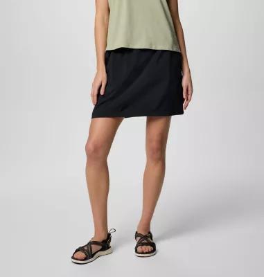 Women's Columbia Omni-SHADE™ Bluevista Hill Mini Skort, Size: XXL, Black Product Image