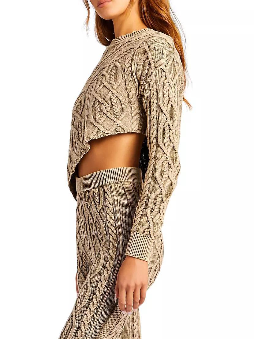Orchis Cable Knit Sweater Product Image