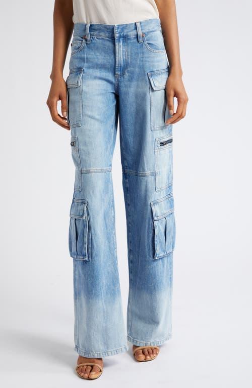 Cay Baggy Denim Cargo Pants Product Image