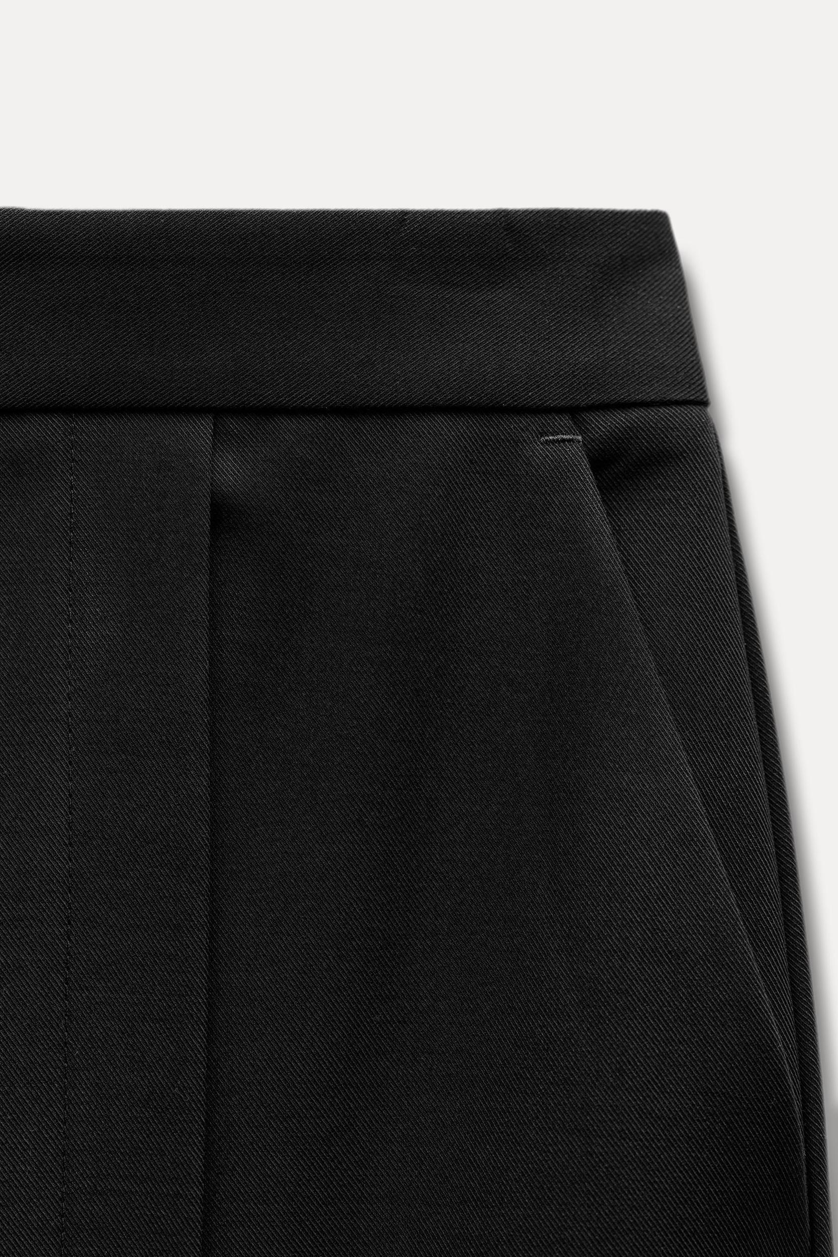 WIDE LEG SLIT PANTS Product Image