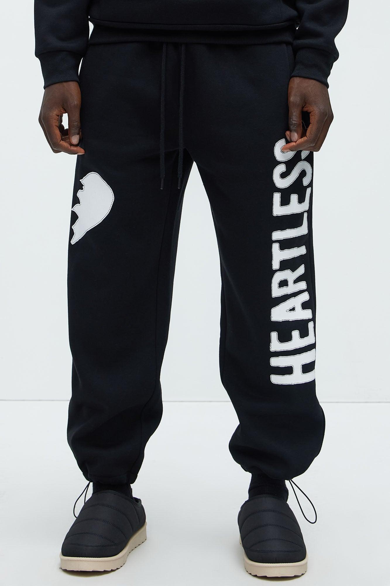 Heartless And Heartbroken Sweatpants - Black Product Image
