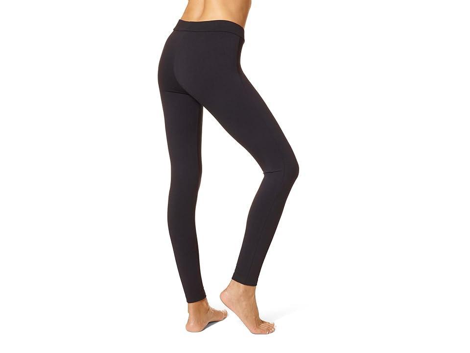 Hue High-Waisted Blackout Cotton-Blend Leggings Product Image