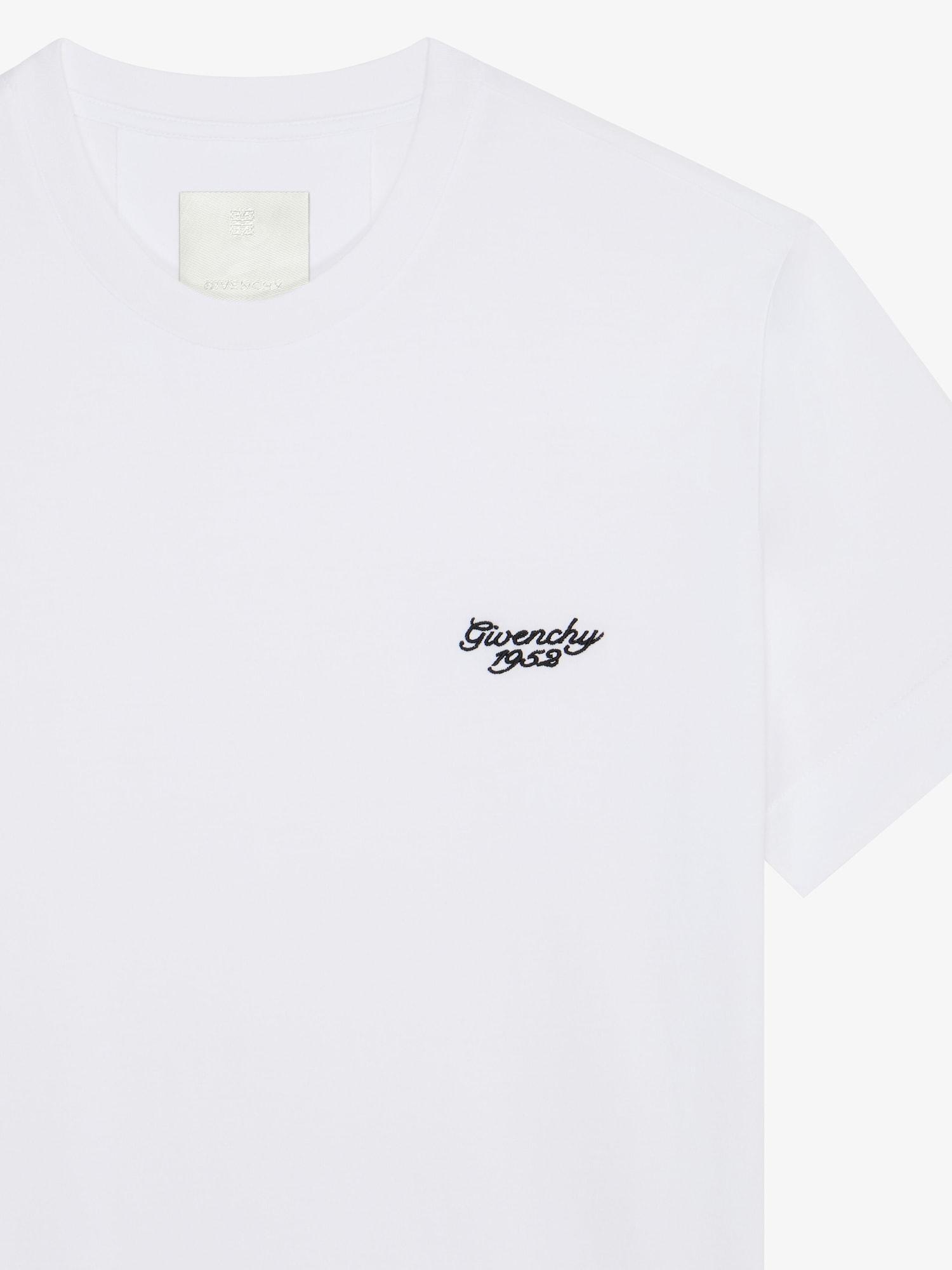 GIVENCHY 1952 slim fit t-shirt in cotton Product Image