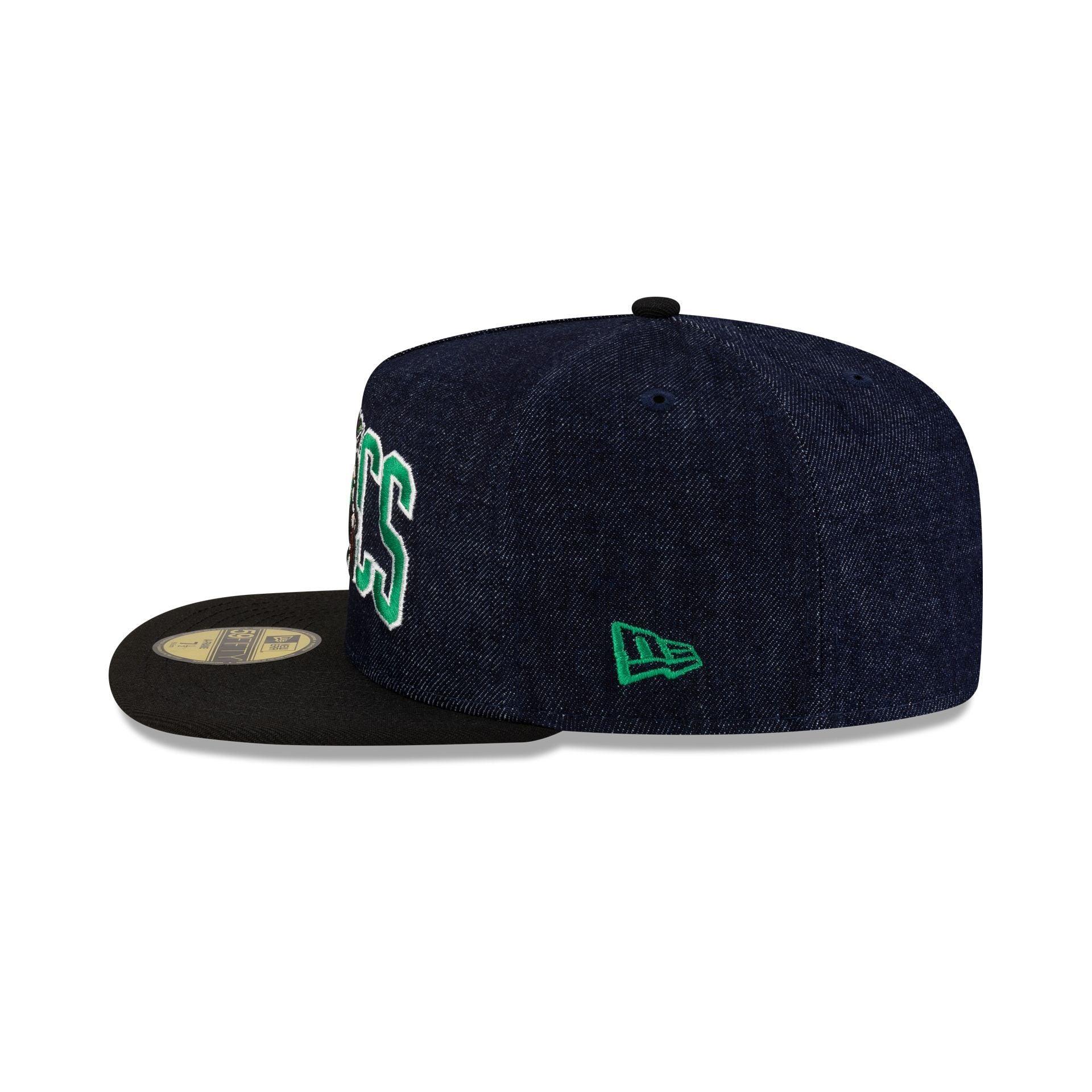 Golden State Warriors Navy Denim 59FIFTY A-Frame Fitted Hat Male Product Image