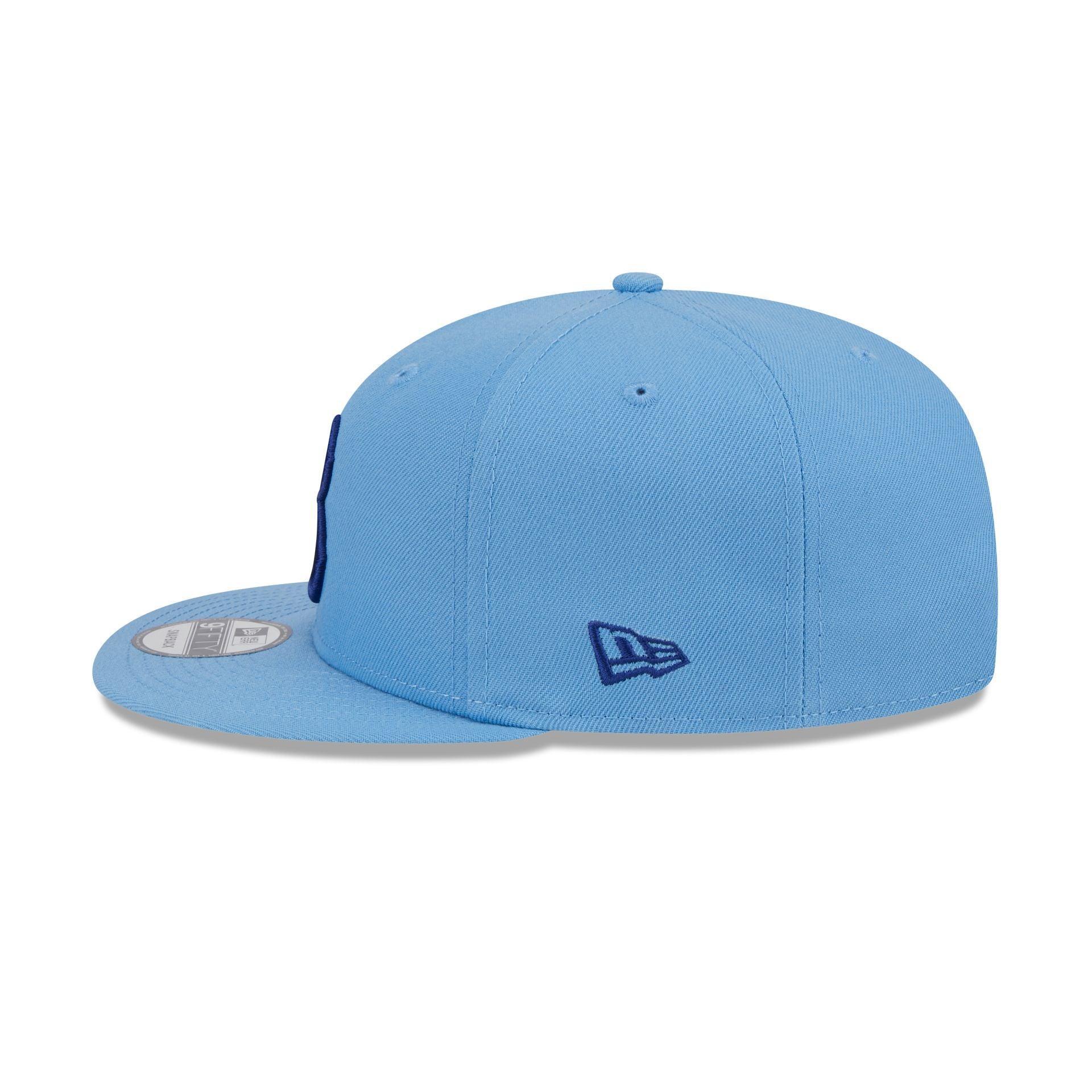 Brooklyn Dodgers Sky Blue 9FIFTY Snapback Hat Male Product Image