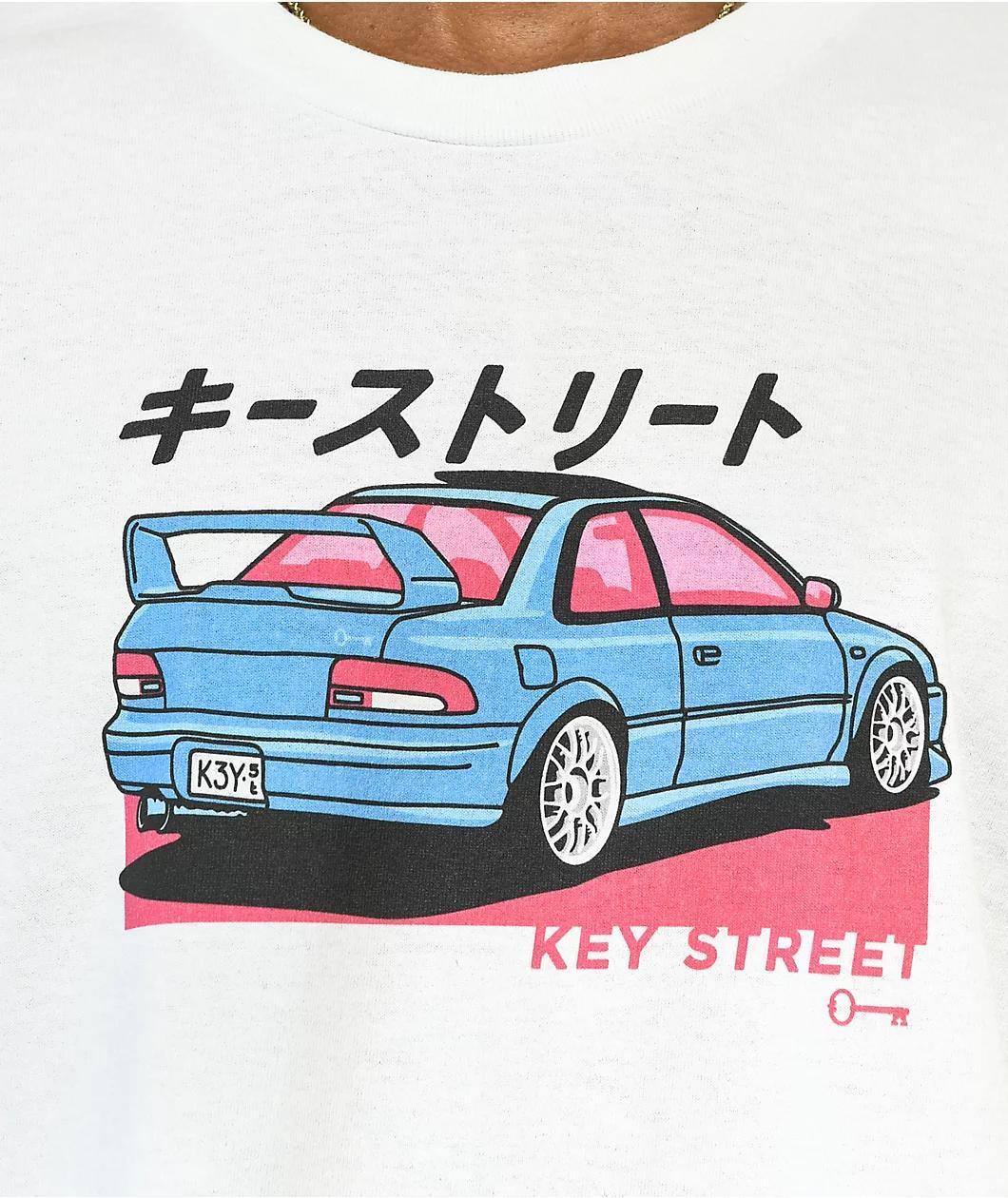 Key Street Seiza White T-Shirt Product Image
