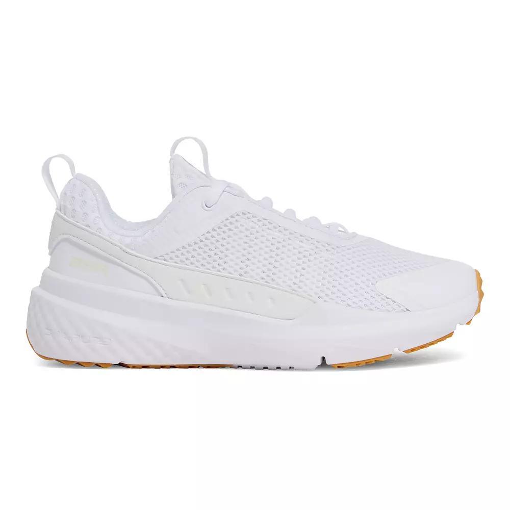 Under Armour Project Rock BSR 5 Womens Training Sneakers White Grey Product Image