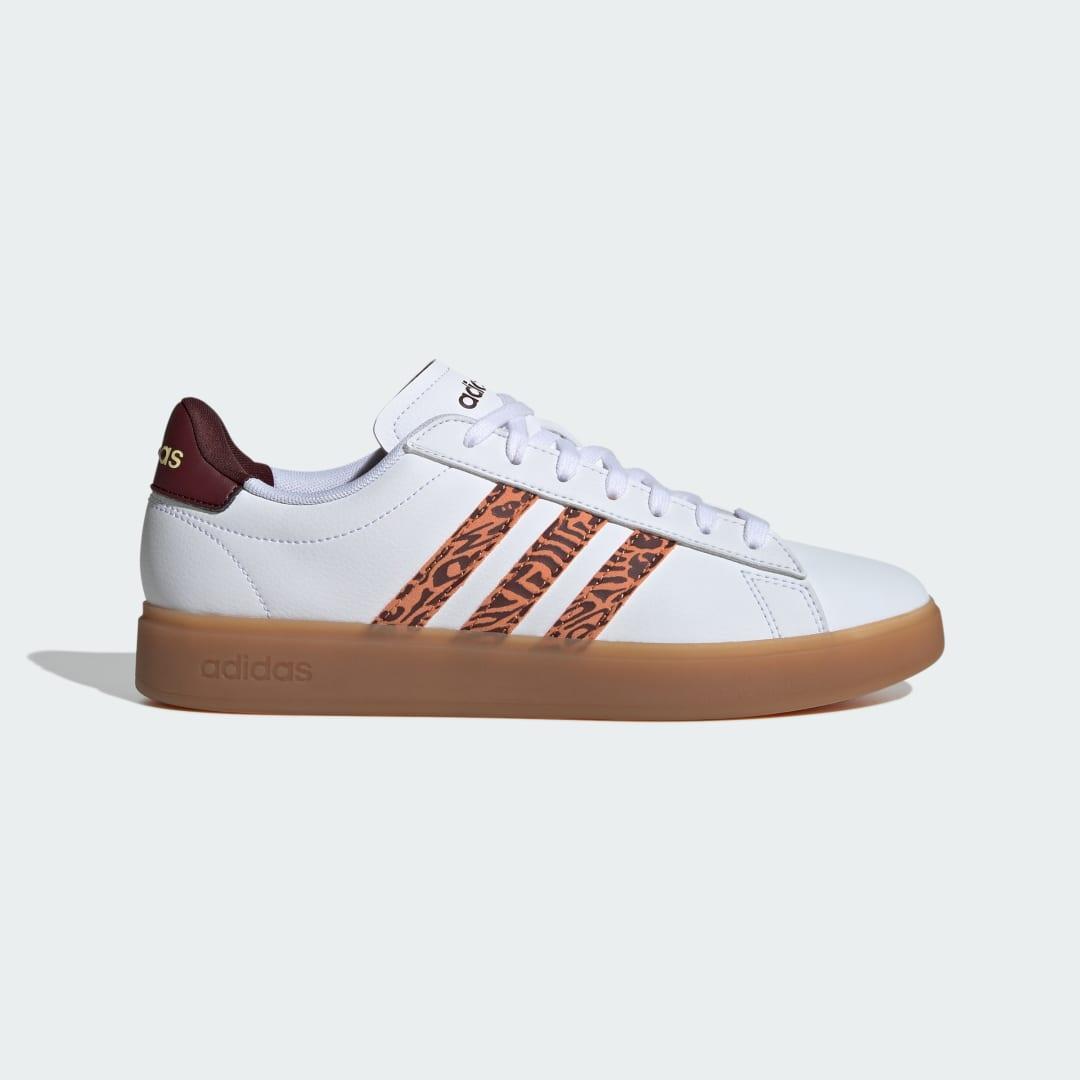 adidas GRAND COURT 2.0 SHOES Cloud White 11 Womens Product Image