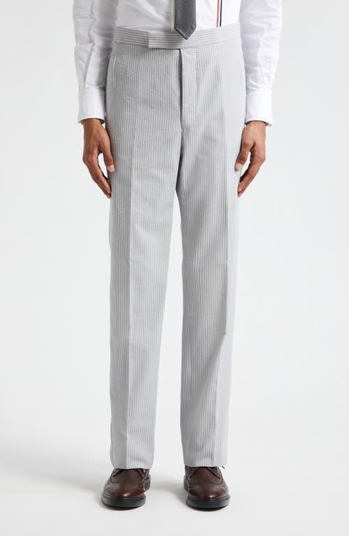 Mens Cotton Seersucker Backstrap Pants Product Image